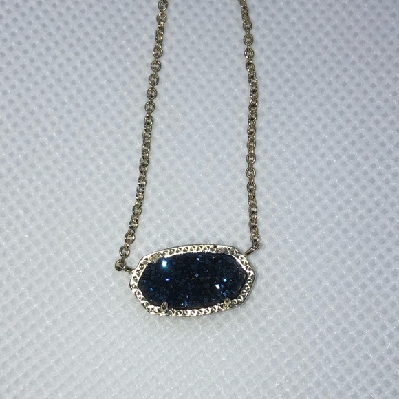 Kendra Scott Blue Druzy - Picture 1 of 3